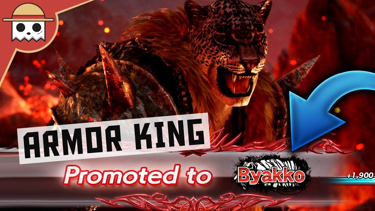 Armor King rozgniata przeciwnika i zdobywa BYAKKO | TEKKEN 7 Ranked