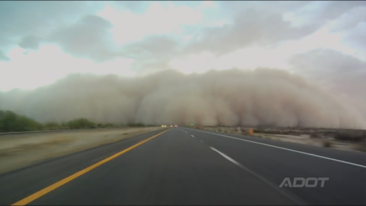 Driving in a dust storm is dangerous, here are some tips
