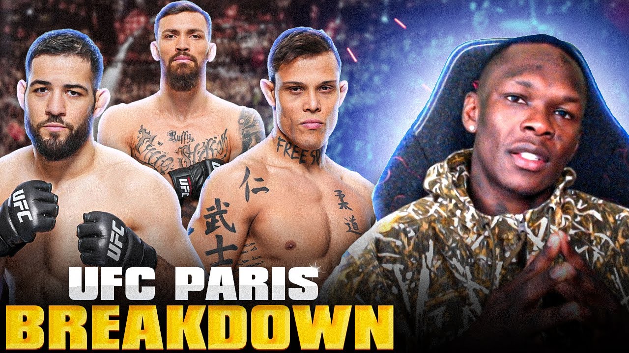 Israel Adesanya Breaks Down Middleweight Title Fight Eliminator | UFC Paris Fight Night