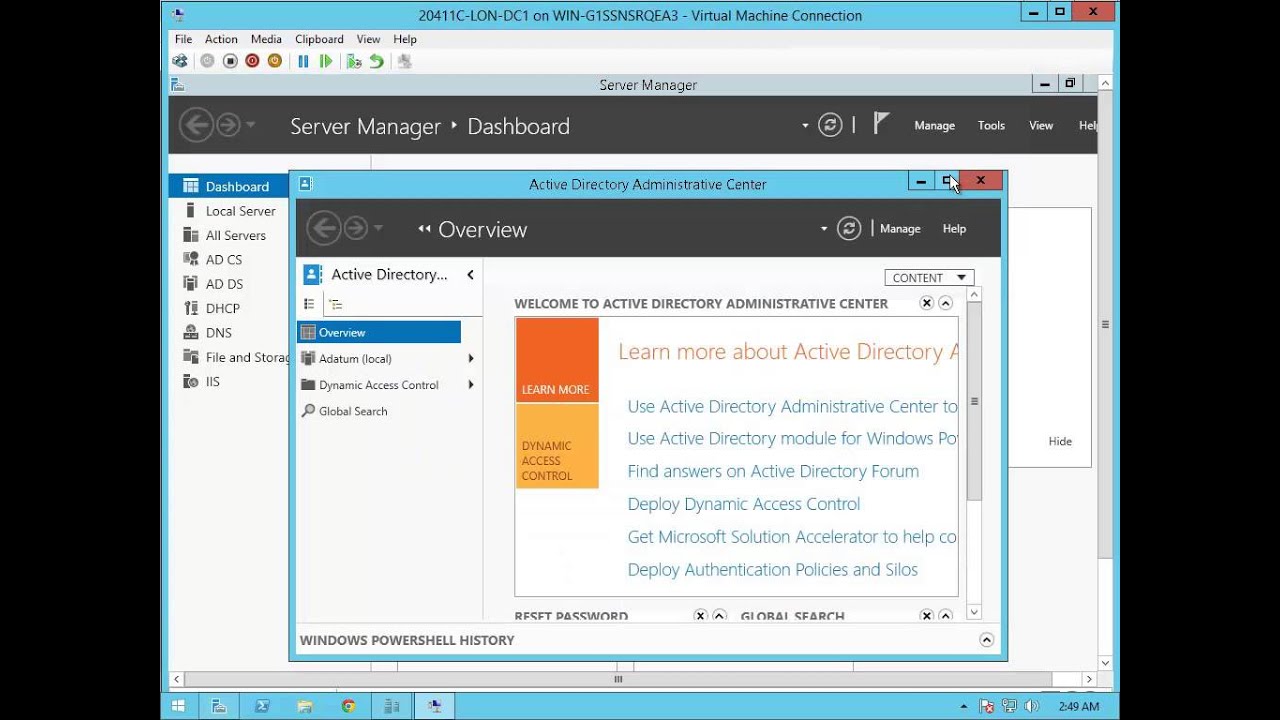 20411C_Mod3_Lab_E1-Configuring Password Policy and Account Lockout Settings