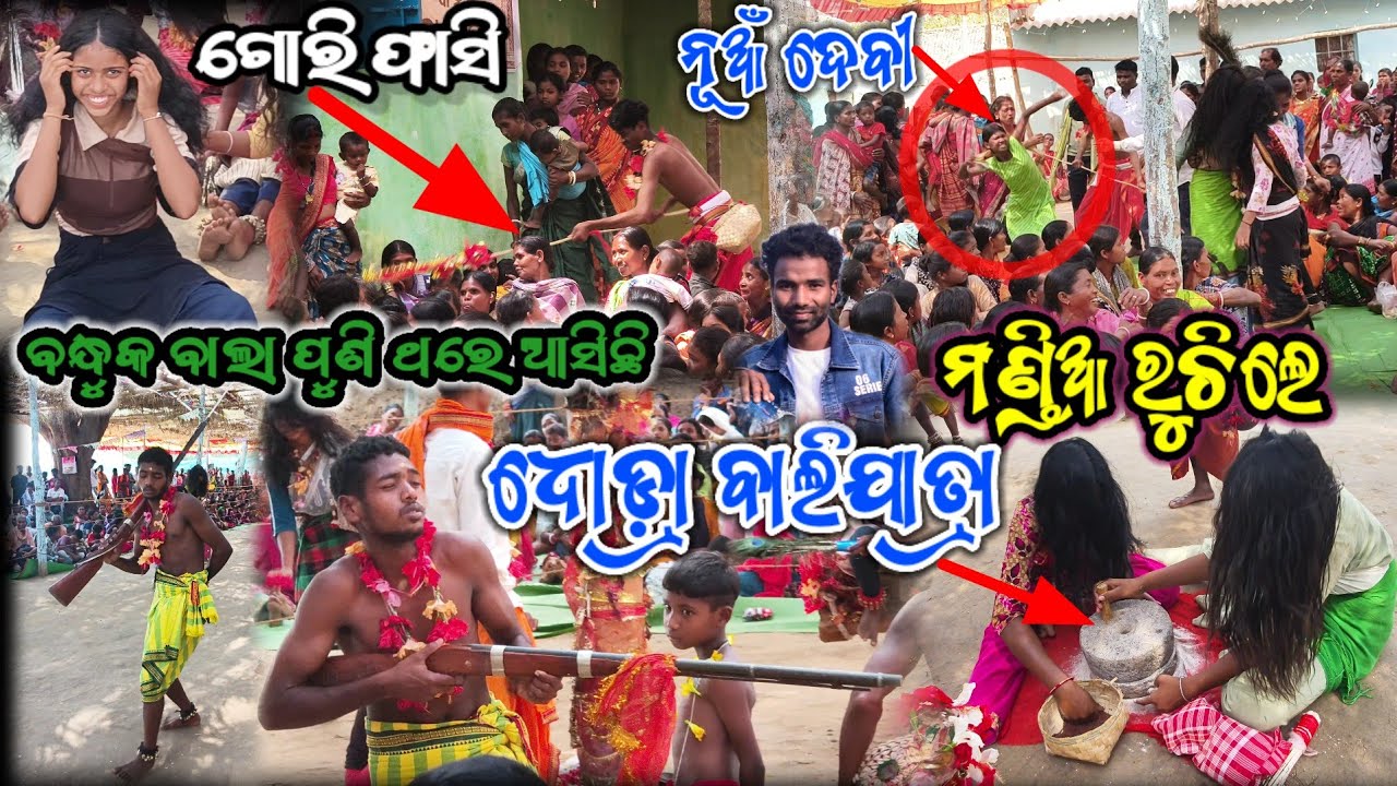 ଧୋଡ୍ରା ବାଲିଯାତ୍ରା ମଣ୍ଡିଆ ରୁଚିଲେ 😍 ନୂଆଁ ଦେବୀ ଜାକିଲା 😱 ବନ୍ଧୁକ ବାଲା ପୁଣି ଥରେ ଆସିଛି 🏹 ଗୋରି ଫାସି #dhodra