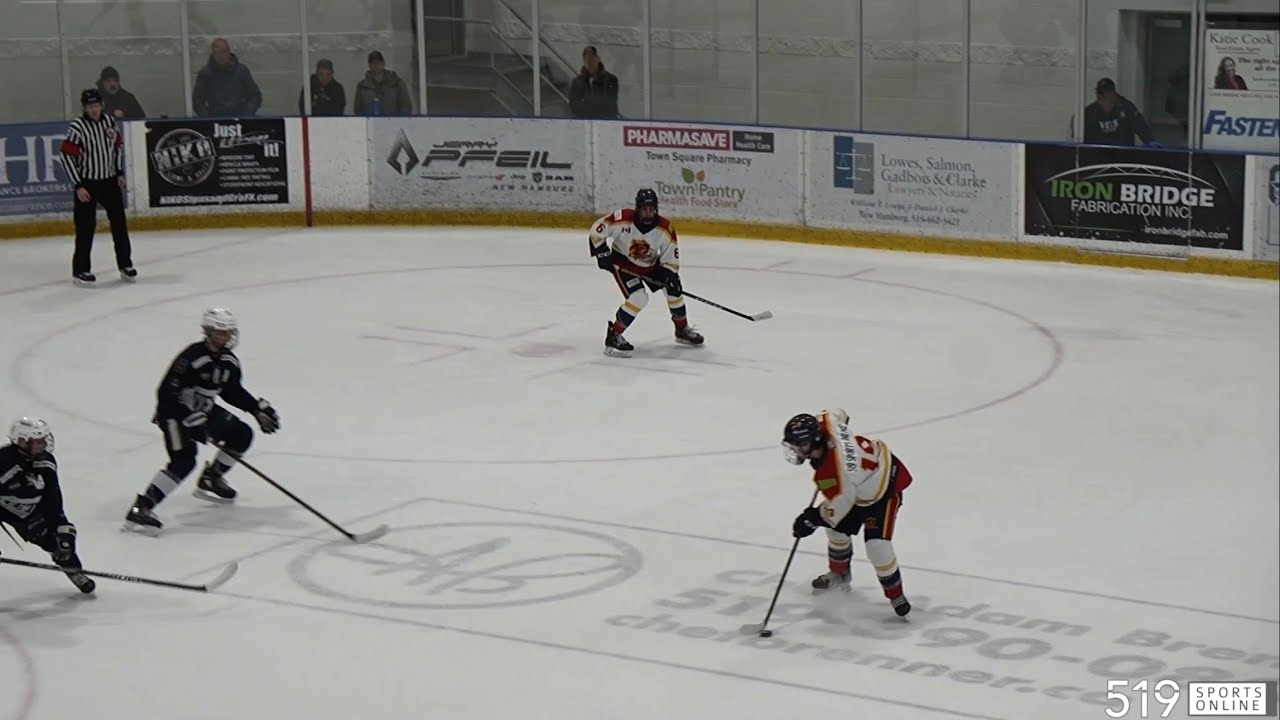 PJHL - Вудсток ВМС Ветс против Нью-Гамбург Файрбердс