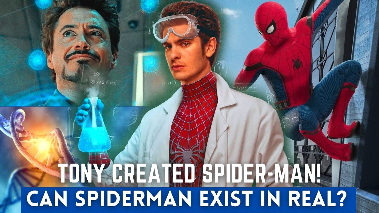 Is Spiderman Possible In Real Life By Science!? | Tony Created Spiderman In MCU