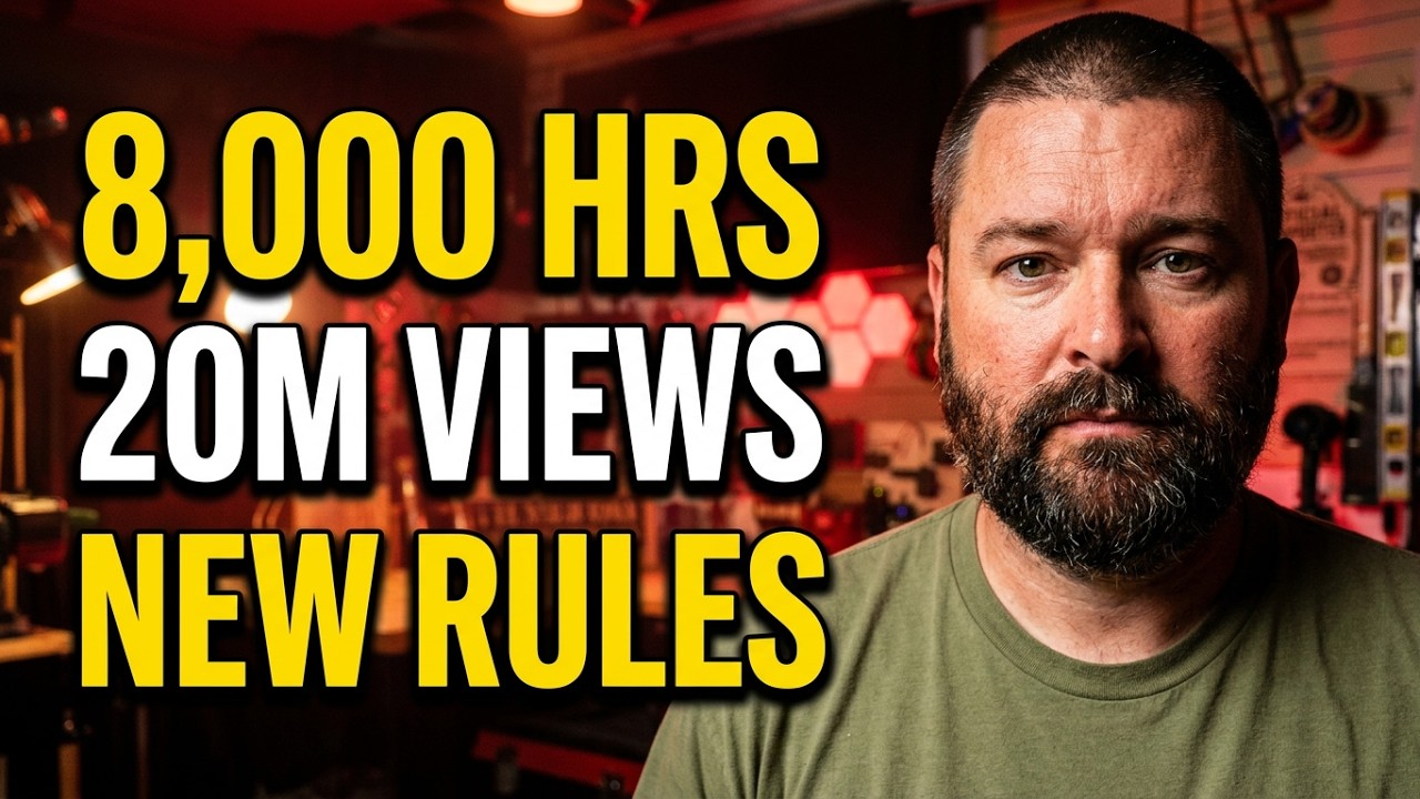 YouTube Just DOUBLED Monetization Requirements &mdash; Beat the 2027 Deadline