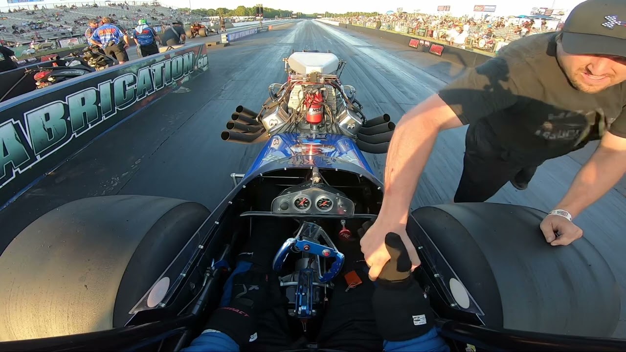 Ed Bliss Jr Funny car chaos