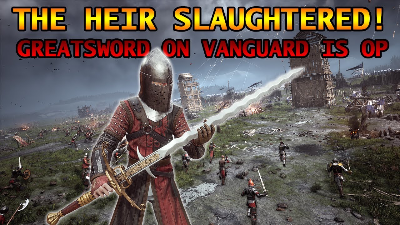 Vanguard Greatsword Destroys! Chivalry 2 First Person Gameplay (Siege of Rudhelm)