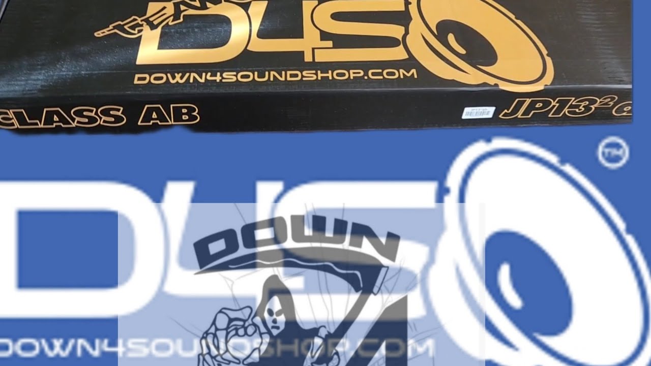 😱 Huge Down 4 Sound JP13.2ab Surfboard Amplifier  Unboxing