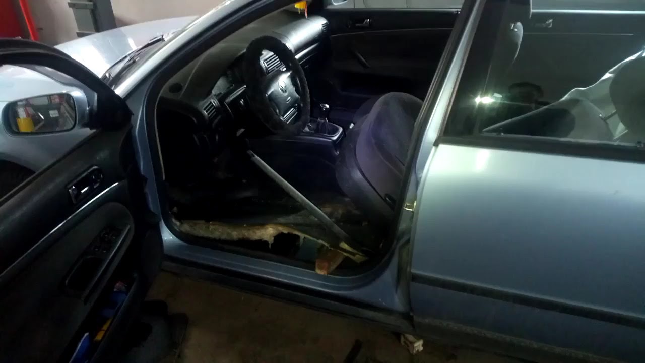 Vw passat B5 side airbag crash sensor and comfort ecu location