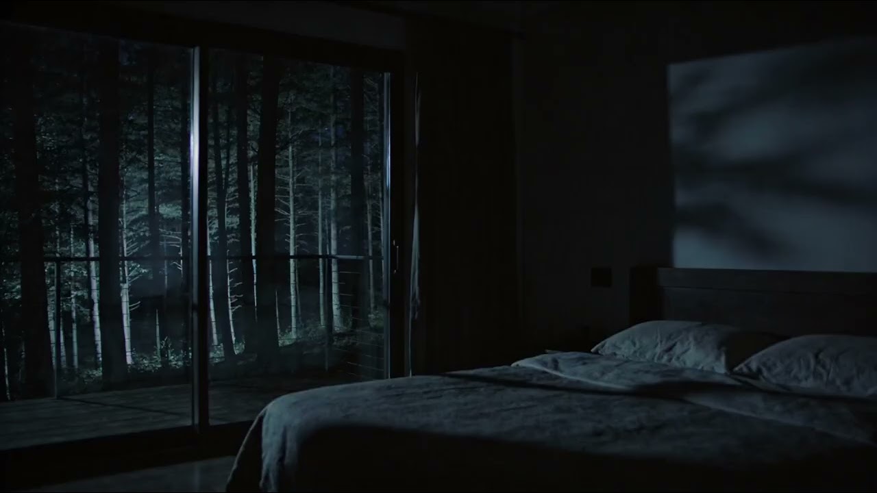 Left Alone With the Quiet Night | Almost Silent Sleep Sound (8 Hours)