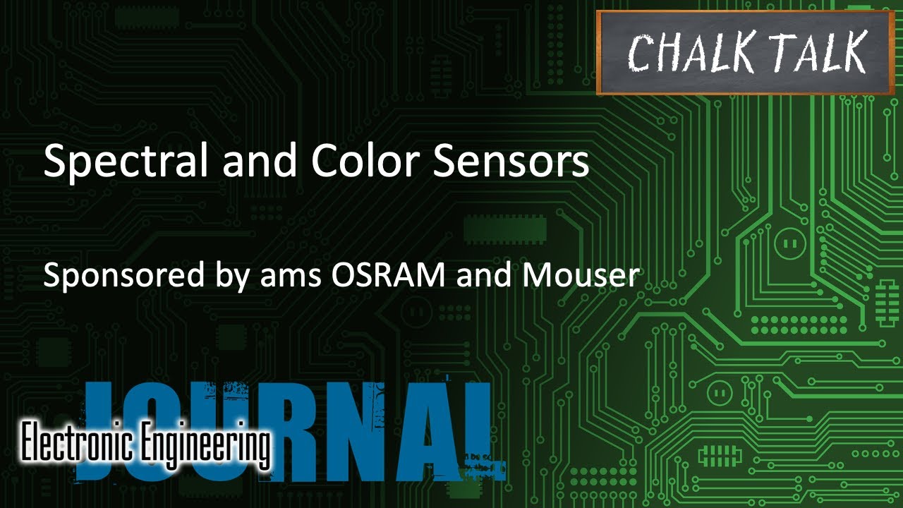 Spectral and Color Sensors -- ams OSRAM and Mouser Electronics