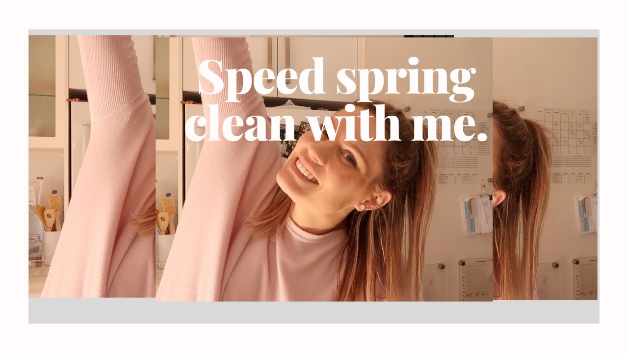 Speed clean with me | GETTING READY FOR SPRING