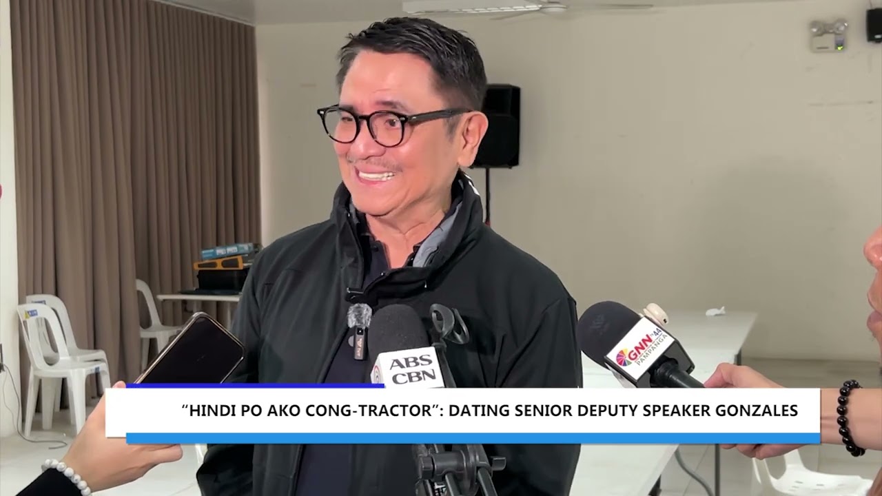 “Hindi po ako cong-tractor” – Dating Senior Deputy Speaker Gonzales | GNN