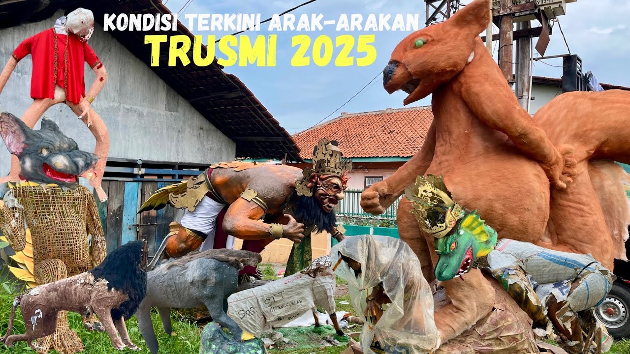 Kondisi Ogoh-ogoh Arak-arakan MEMAYU BUYUT TRUSMI 2025