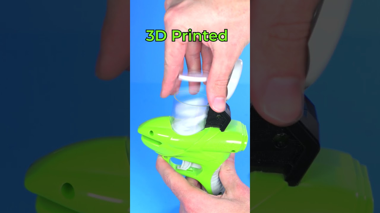 3d printed foam disc vs real