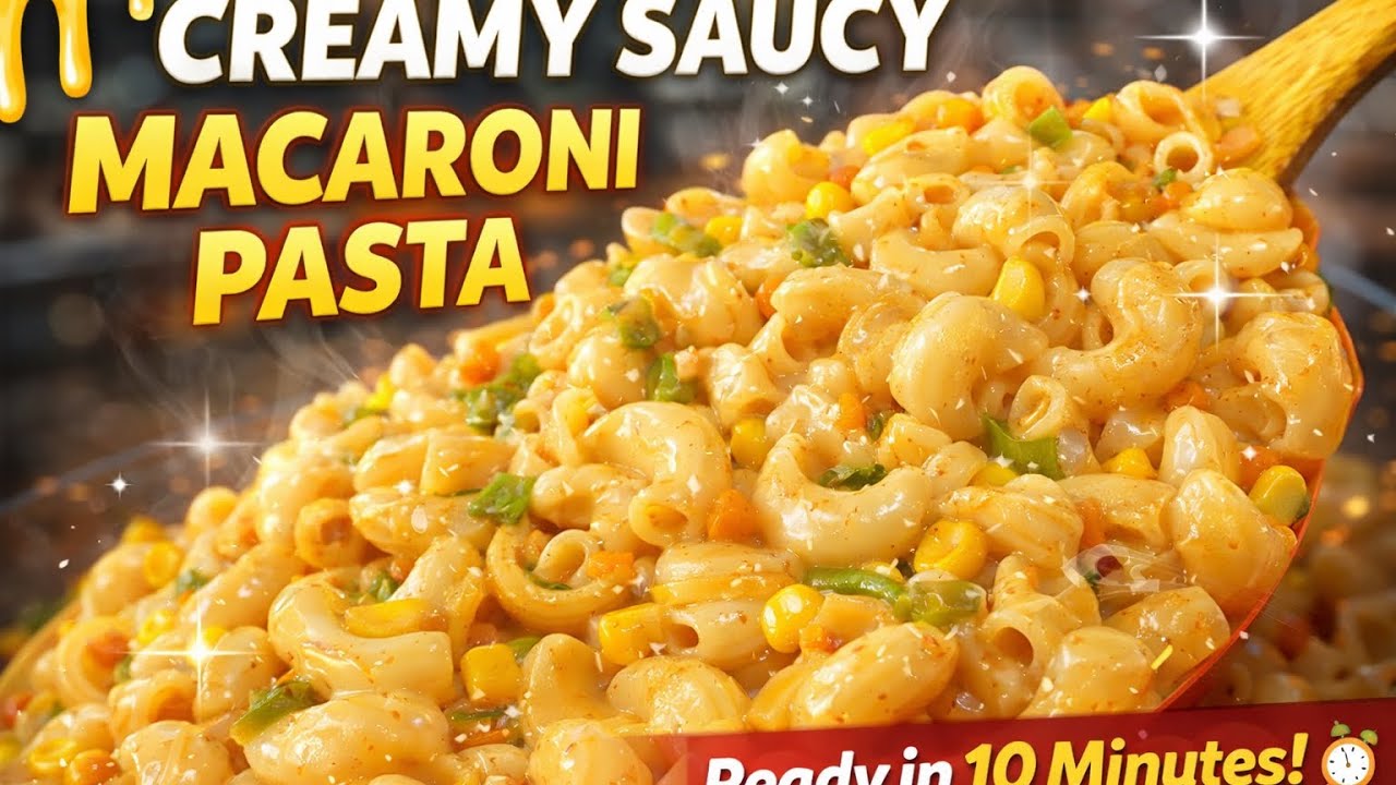 Creamy and saucy macaroni 🔥|| Kubra’s kitchen || 