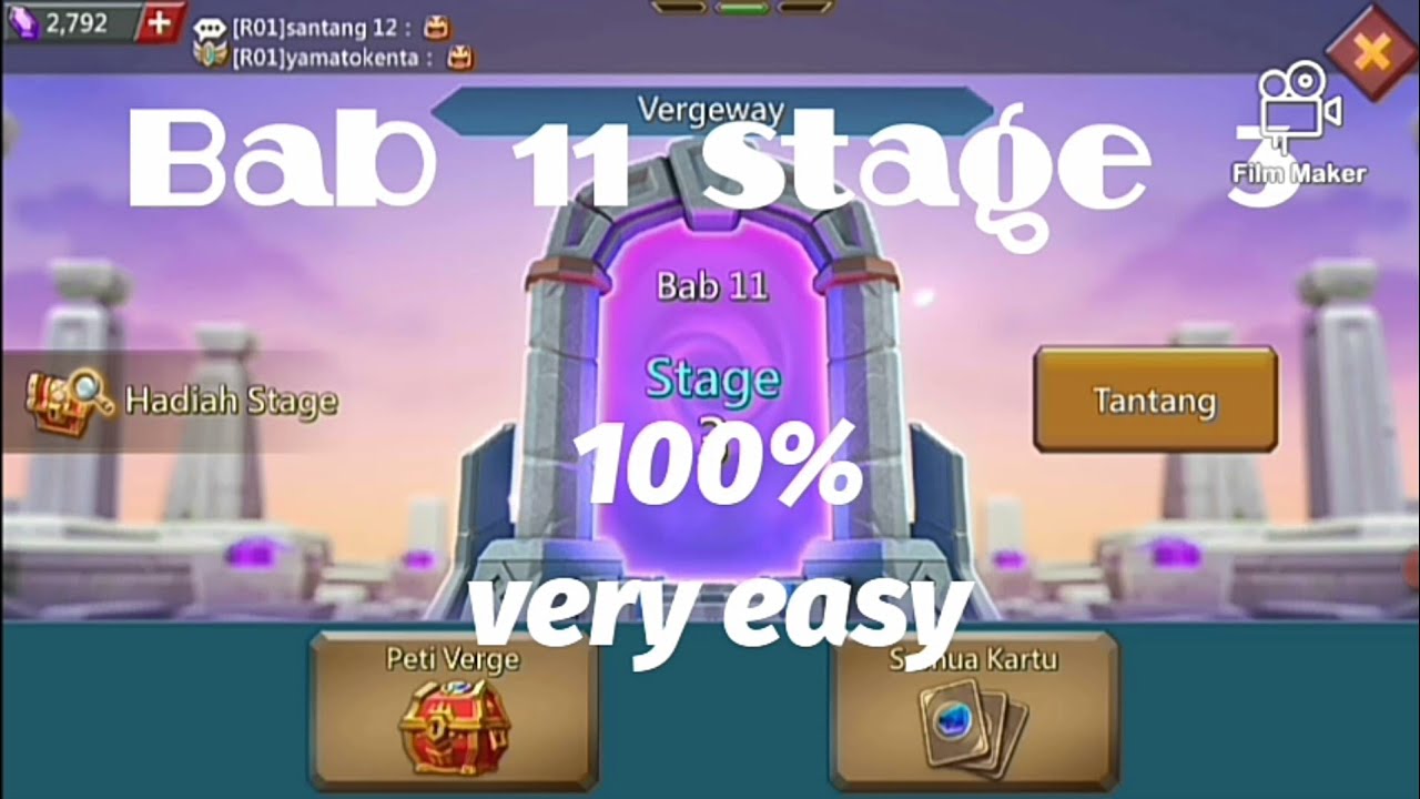 Lords Mobile Vergeway Bab 11 stage 3