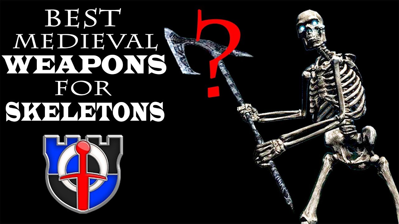 What medieval weapons would skeletons really use? FANTASY RE-ARMED