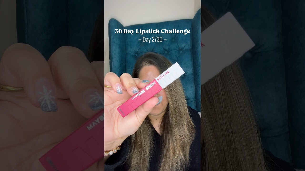 Day 2: Maybelline Super Stay Matte Ink Lover Review & Lip Swatch | 30 Day Lipstick Challenge