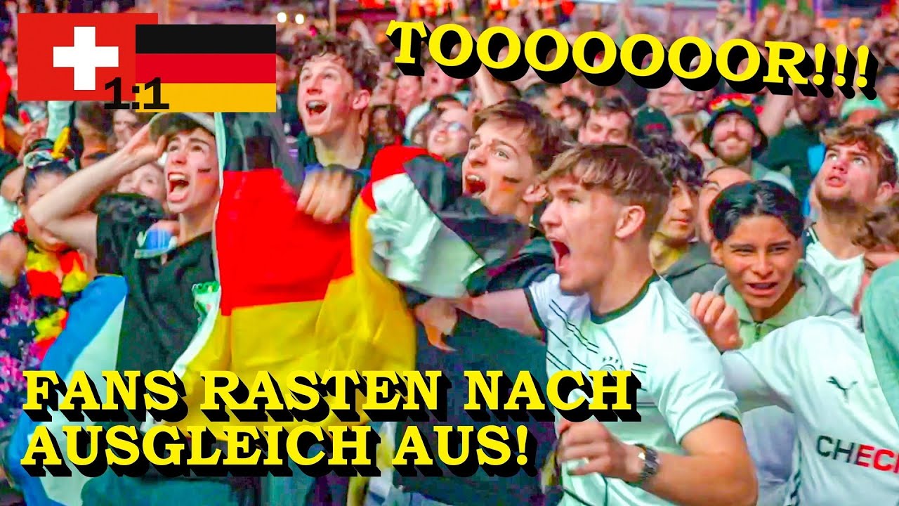 +++ 45.000 FANS RASTEN NACH TOR VON FÜLLKRUG AUS +++ Deutschland 1:1 Schweiz | UEFA EURO 2024