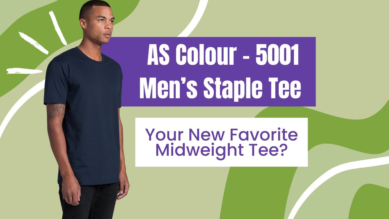 AS Colour 5001 - Men's Staple Tee | Awkward Styles Product Review