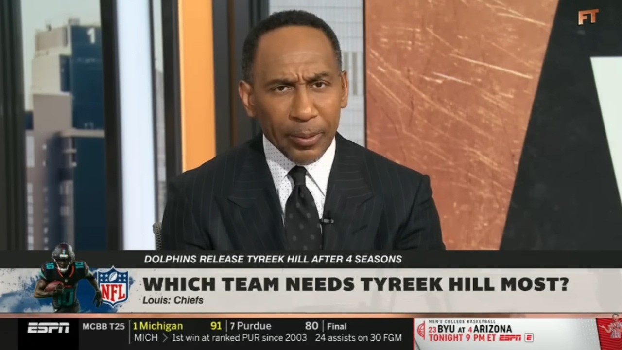 FIRST TAKE | Stephen A. Smith reacts to Chiefs reworking Mahomes deal for Hill