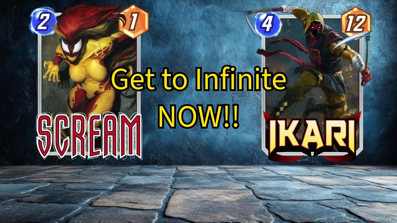 Looking to get to Infinite? Scream + Ikari are a match made in Heaven! - Marvel Snap Deck Highlight