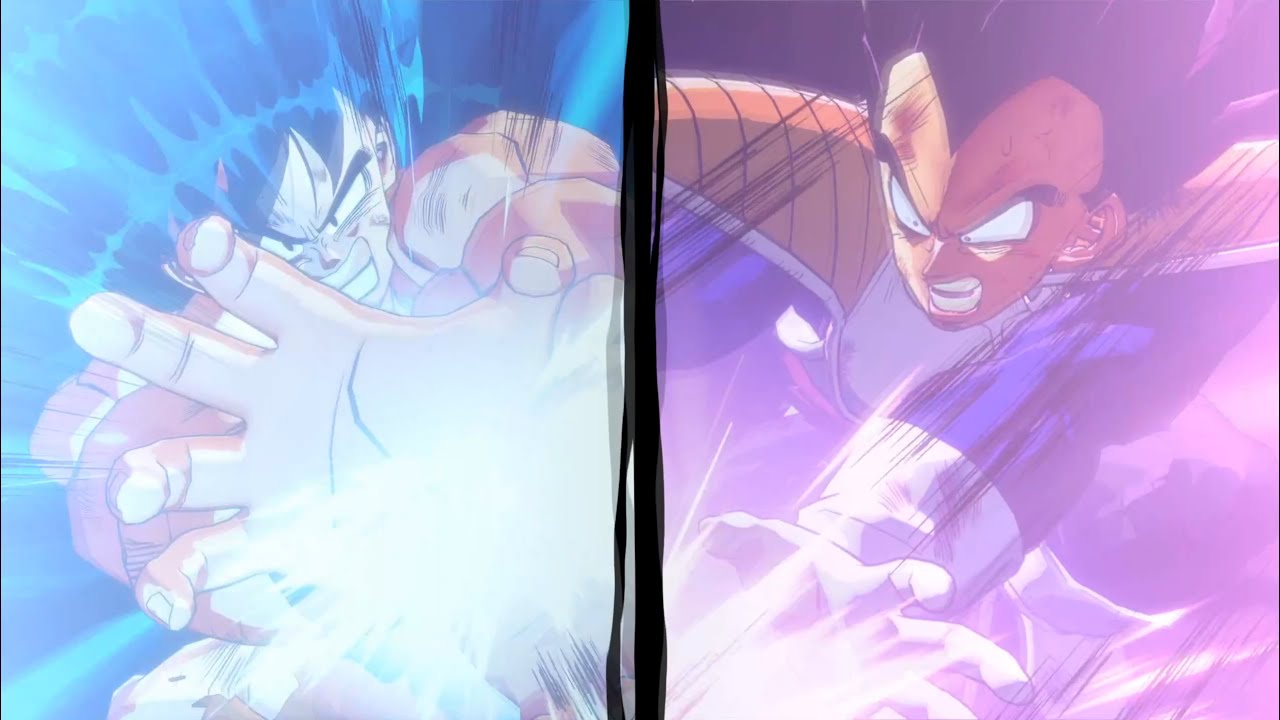 Dragonball Z Kakarot - Full Story Fight: Goku vs. Vegeta
