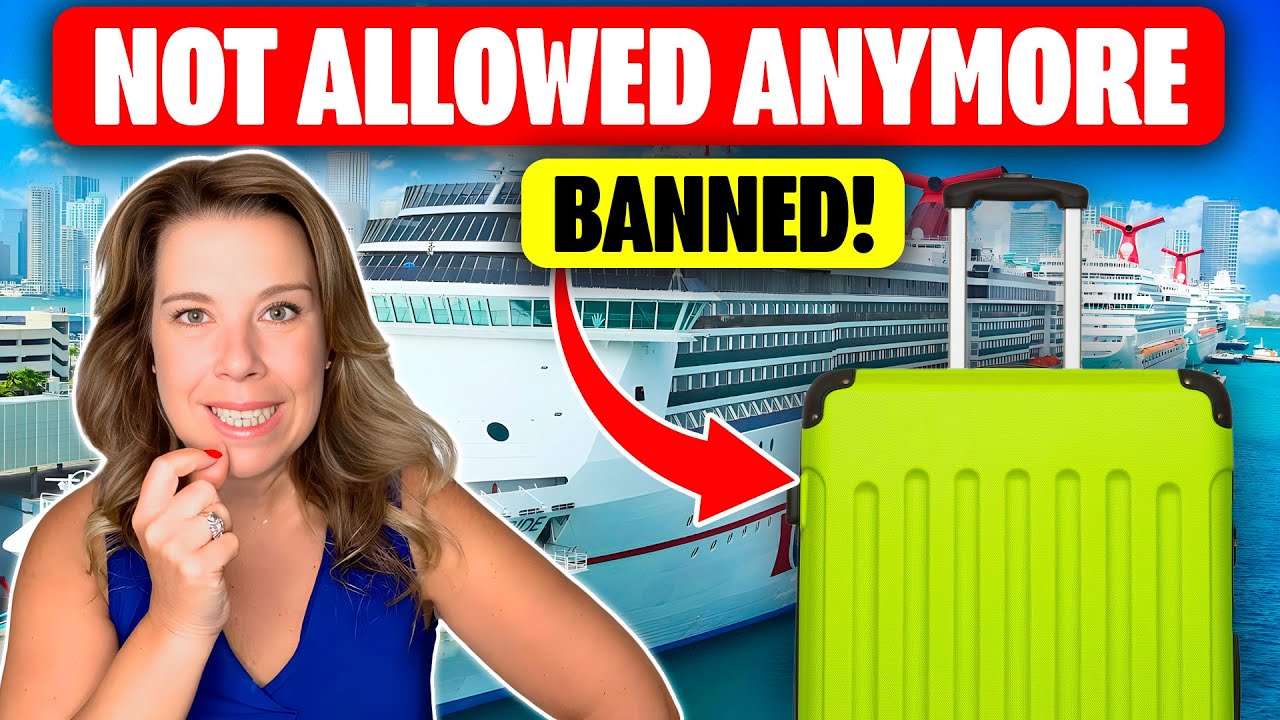 12 Things to NEVER Pack in Your Checked Luggage (CRUISE BAGGAGE RULES 2025)