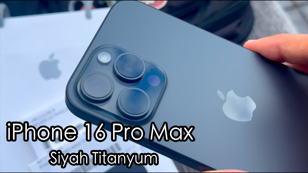 iPhone 16 Pro Max - KUTU AÇILIMI (AMERİKA'DAN UCUZA ALDIM!)