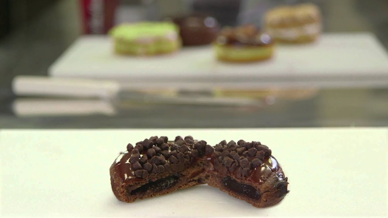 Tim Hortons Duelling Donuts Test Kitchen - Chocolate