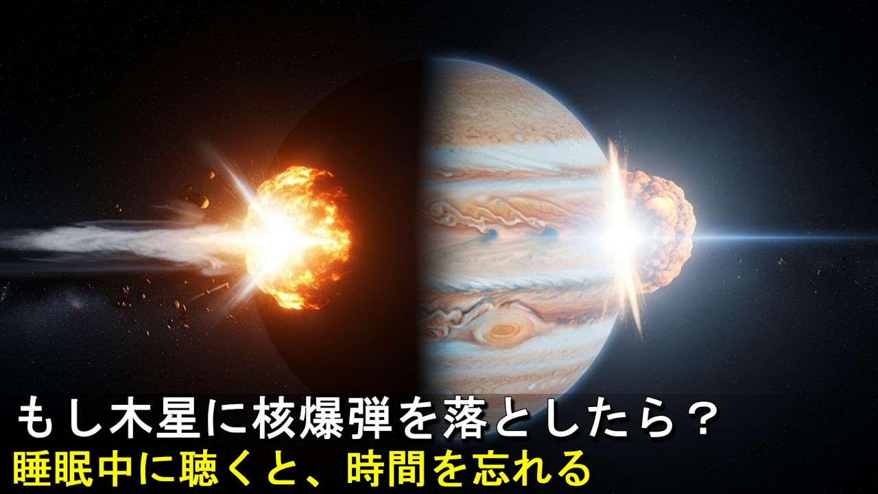 [快眠の科学] もし木星が核兵器で攻撃されたら何が起こるのか？