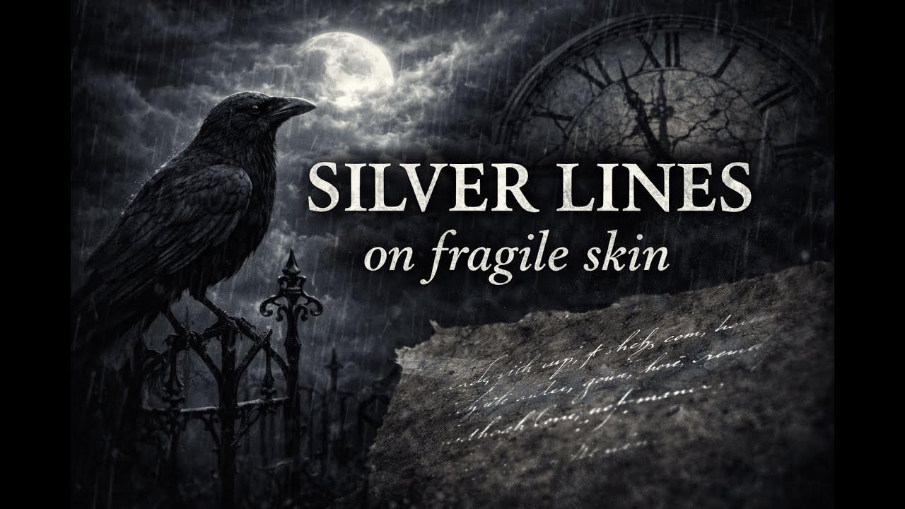 Silver Lines on Fragile Skin 🌧️ | Gothic Dark Ambient Love