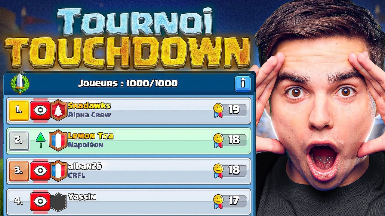 Je REMPORTE le PREMIER TOURNOI TOUCHDOWN du MONDE !!