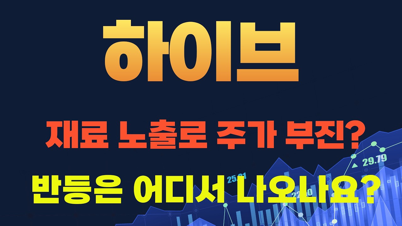 하이브-BTS 복귀,빌보드 1위에도 주가는 약세인 이유는?하이브 어디서 반등이 나오게 될까요?