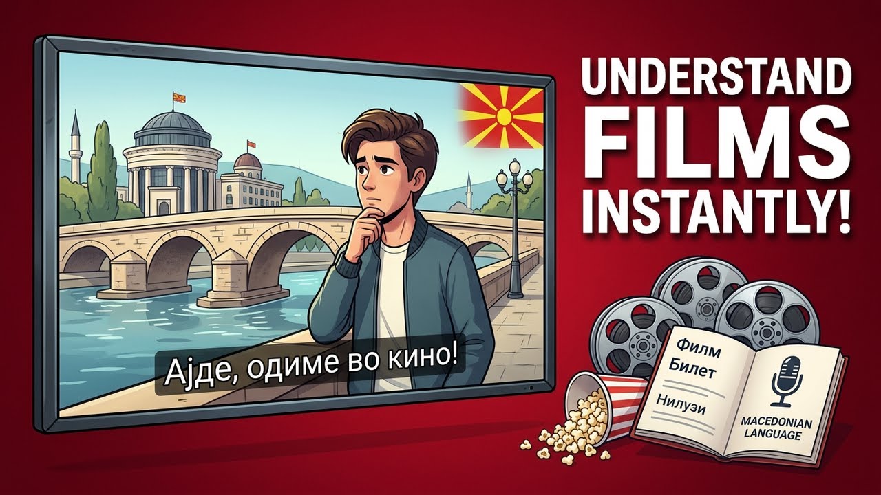 At the Cinema in Macedonian | Во Кино | Learn Macedonian Language 🎙️