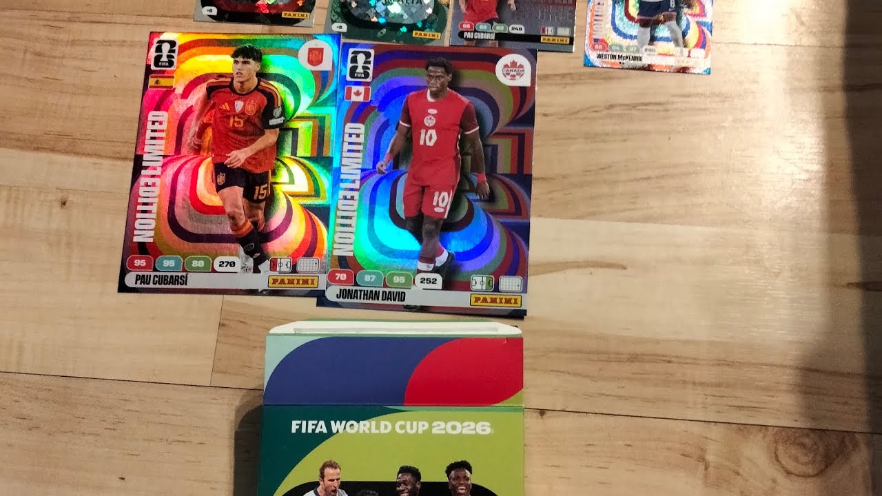 HIT! NOWA KOLEKCJA KART PIŁKARSKCH. PANINI FIFA WORLD CUP 2026. TRAFIŁEM ICONE RONALDO.