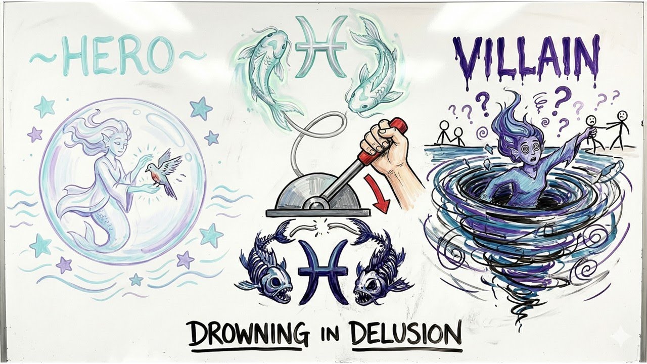 How To Turn A Pisces Into A Villain?  #Pisces