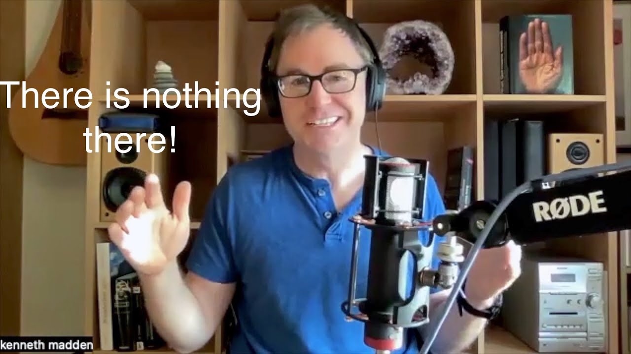 There is nothing there! Zoom meeting