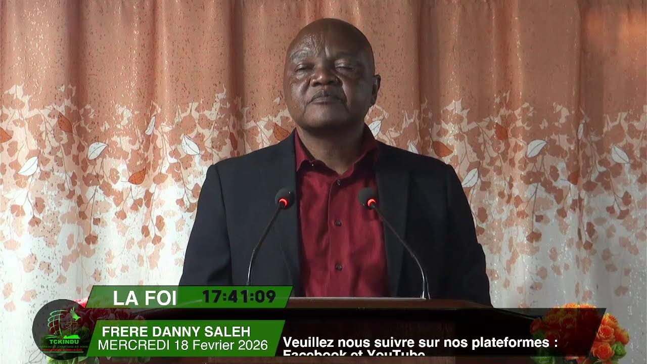 MERCREDI 18/02/2026  FRERE DANNY SALEH