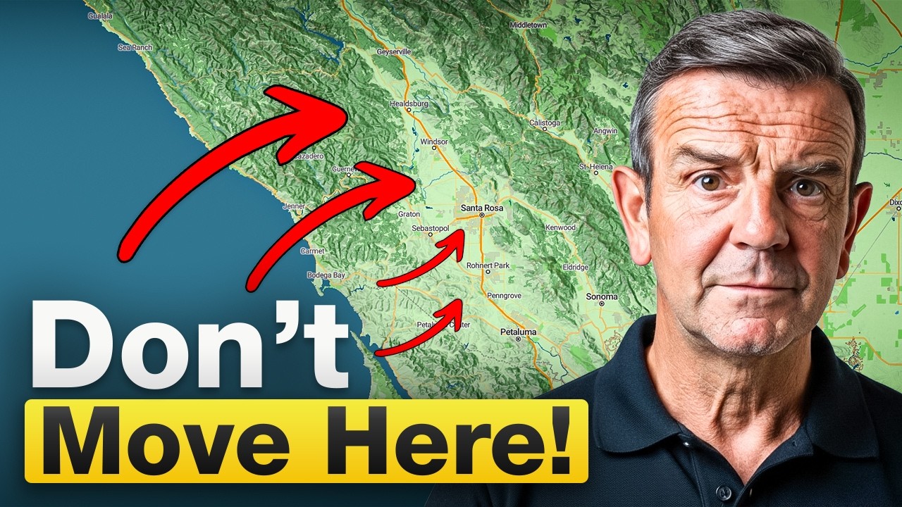 DO NOT Move to The Wrong City in Sonoma County! (Every City Explained)