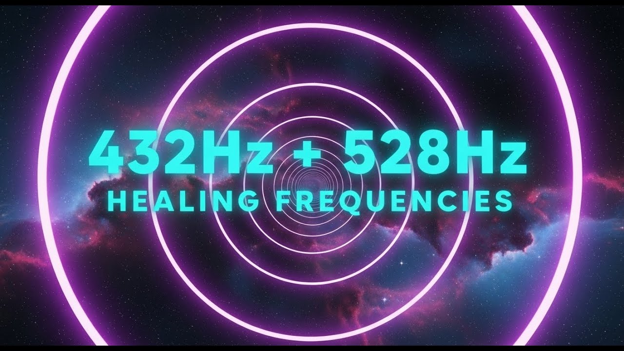 528Hz + 963Hz Calm Healing Frequencies | Spiritual Awakening & Deep Relaxation