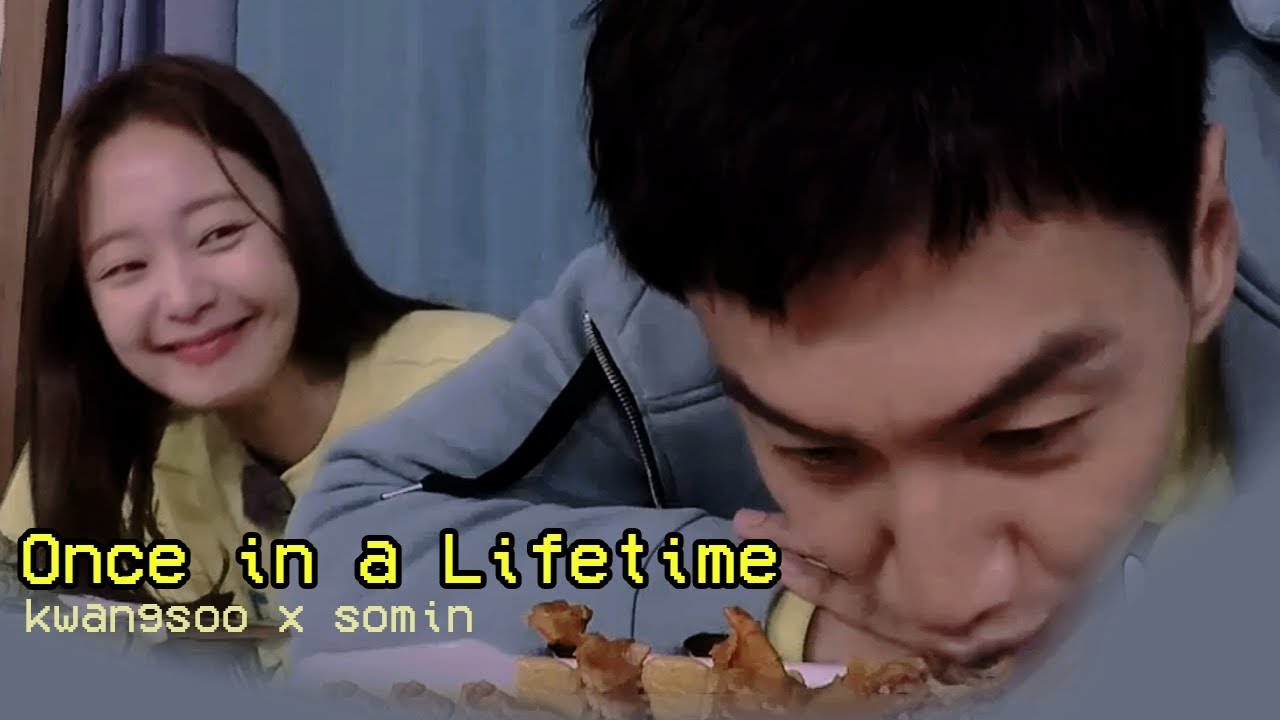 Once in a Lifetime — Lee Kwangsoo X Jeon Somin (Running Man KwangMin / Betrayal Couple) ♡