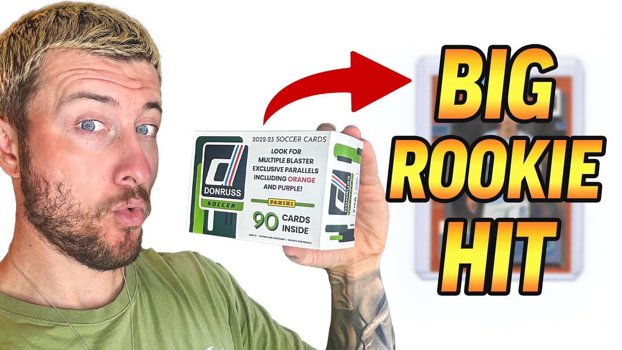 TOPPS DONRUSS SOCCER 2022/23 BLASTER BOX OPENING | *TOP ROOKIE HIT*