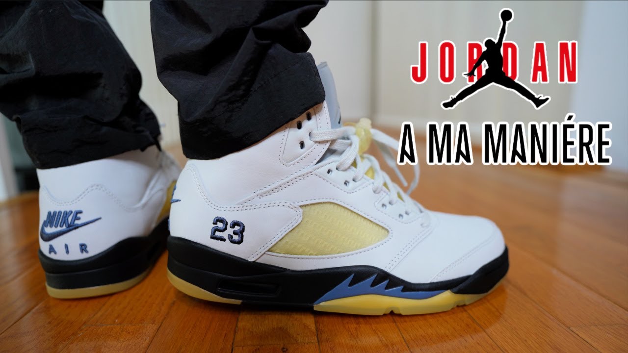 WILL THESE BRICK 🧱📉 ??? JORDAN 5 x A MA MANIERE (WHITE) DAWN REVIEW & ON FEET