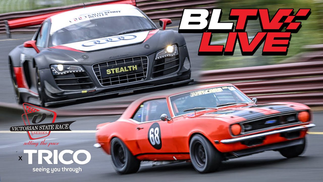 LIVE CAR RACING | Sandown International Raceway Victorian State Race Round 1 Sunday