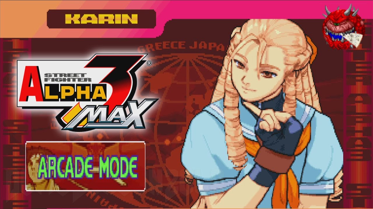 Karin (Arcade) - Street Fighter Alpha 3 Max