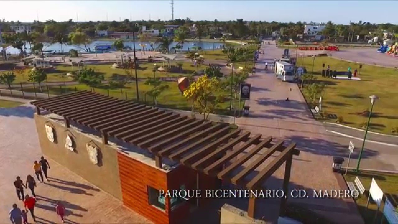 PARQUE BICENTENARIO, CD. MADERO (tomas a&eacute;reas)