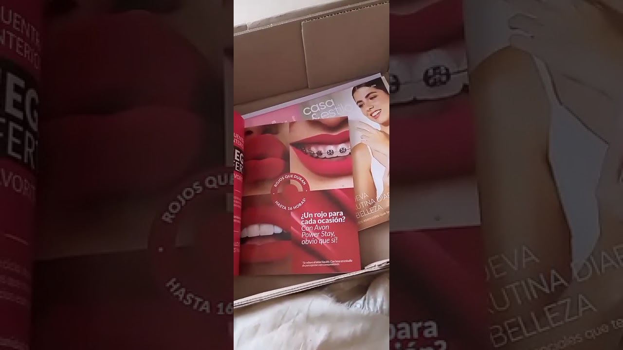 Unboxing ciclo 2 de #natura y #avon  chile 