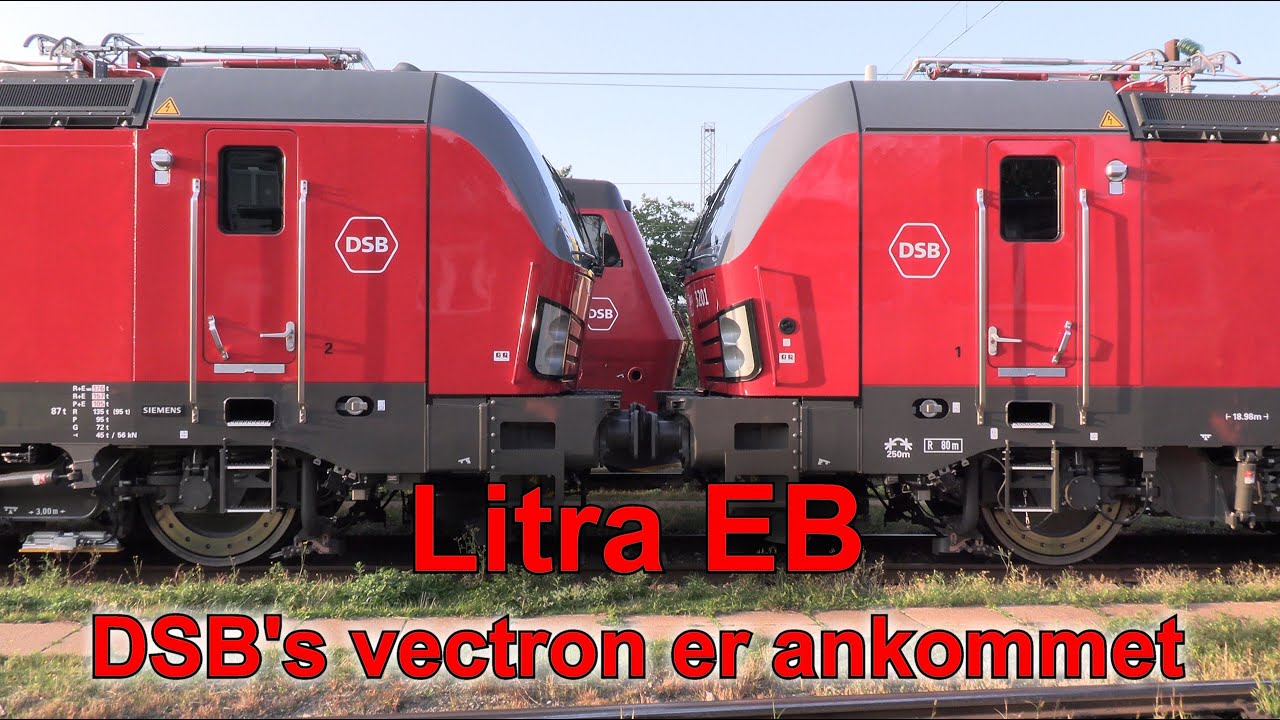 DSB's nye lokomotiver er ankommet