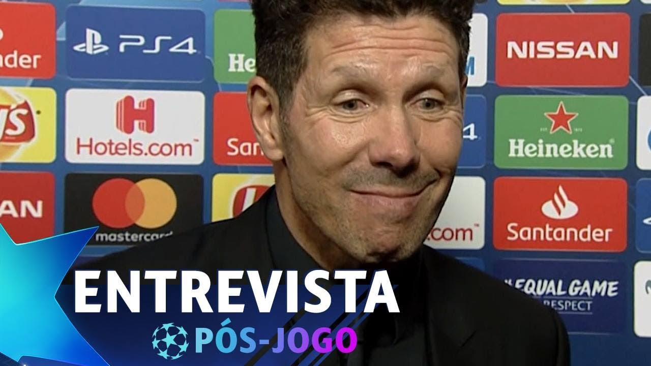 SIMEONE COMENTA SOBRE GESTO DE CRISTIANO RONALDO | Juventus 3x0 Atlético de Madrid